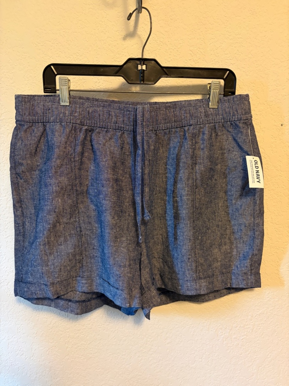 Old Navy Blue Chambray Women's Shorts